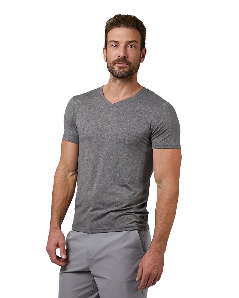 32 Degrees Men's Cool Classic Crewneck T-Shirt, Anti-Odor, Quick Drying, 4-Way Stretch