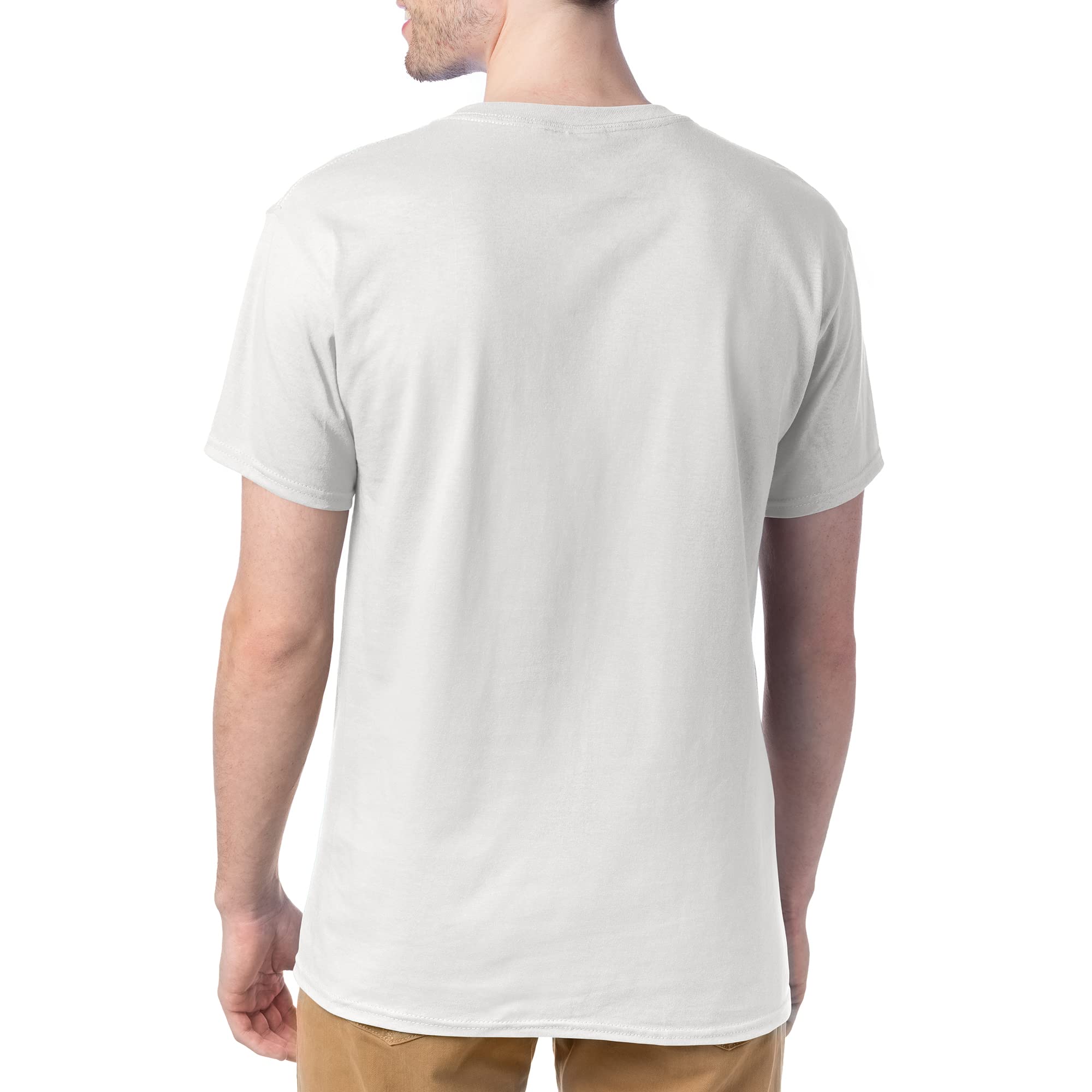 Hanes Men's T-Shirt Pack - 4-Pack - Essential-T Crewneck Cotton T-Shirts - Everyday Men's Tees - Big & Tall Available