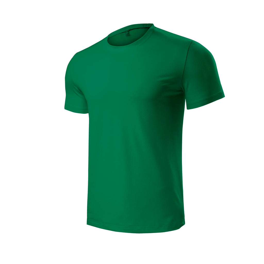 Men’s Short Sleeve Quick Dry Moisture Wicking Active Crew Neck T Shirt - Athletic Running Gym Workout Tee Tops