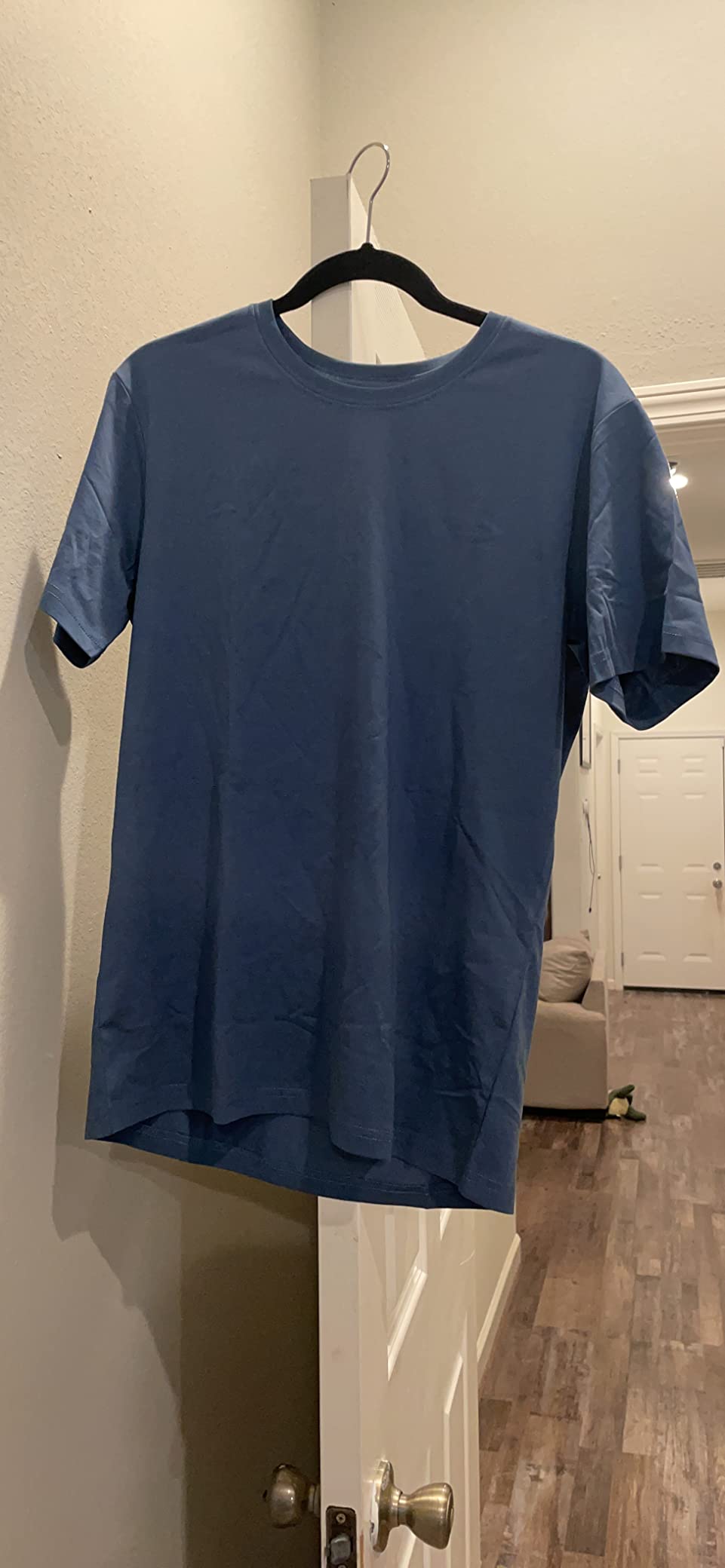 Pioneer Camp Mens Bamboo Viscose T Shirt Ultra Soft Plain Tshirts for Men Cooling Crew Neck Casual Basic Tee Shirt Undershirt