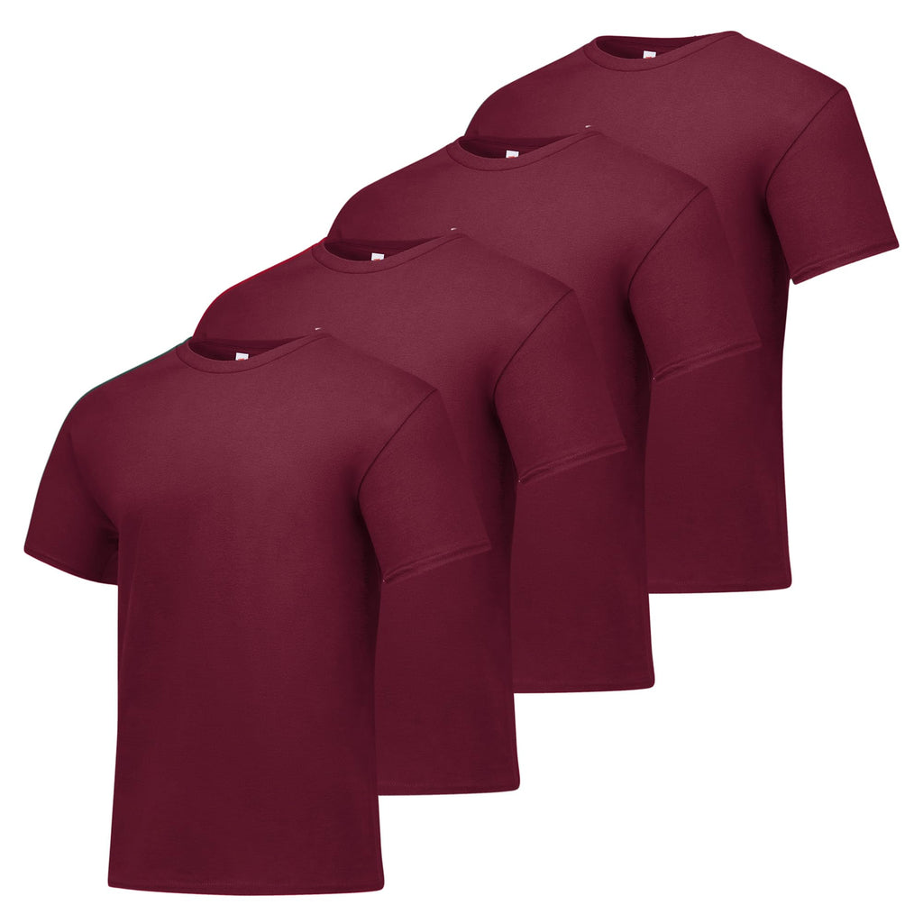 Hanes Men's T-Shirt Pack - 4-Pack - Essential-T Crewneck Cotton T-Shirts - Everyday Men's Tees - Big & Tall Available