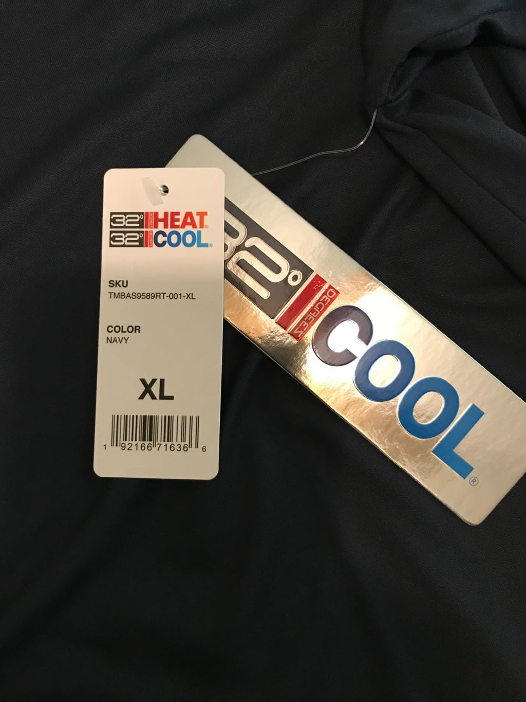 32 Degrees Men's Cool Classic Crewneck T-Shirt, Anti-Odor, Quick Drying, 4-Way Stretch