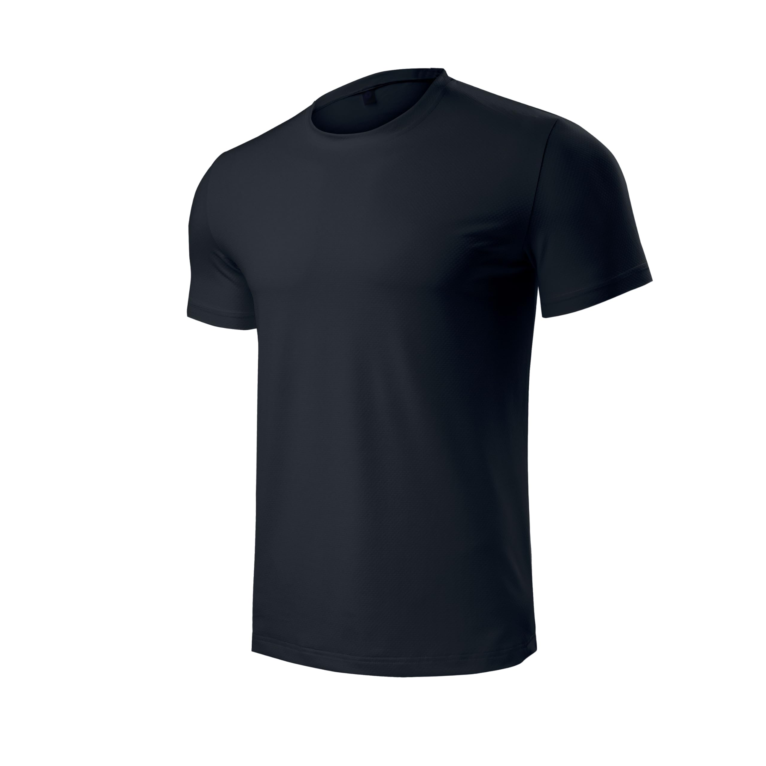 Men’s Short Sleeve Quick Dry Moisture Wicking Active Crew Neck T Shirt - Athletic Running Gym Workout Tee Tops