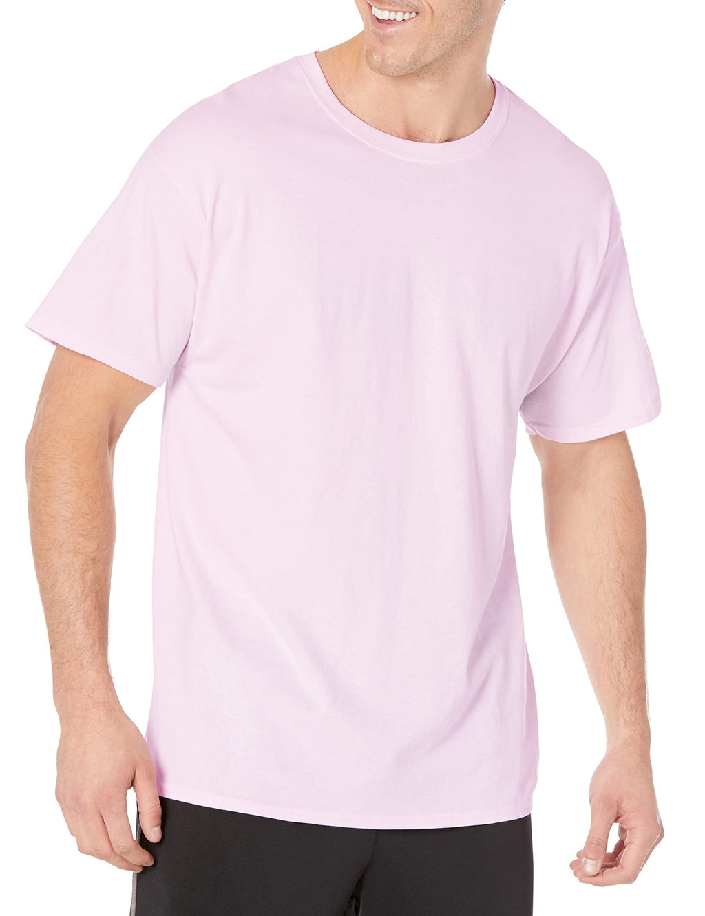 Hanes Men's T-Shirt Pack - 4-Pack - Essential-T Crewneck Cotton T-Shirts - Everyday Men's Tees - Big & Tall Available