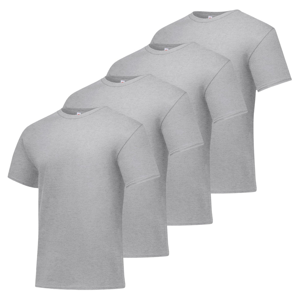 Hanes Men's T-Shirt Pack - 4-Pack - Essential-T Crewneck Cotton T-Shirts - Everyday Men's Tees - Big & Tall Available