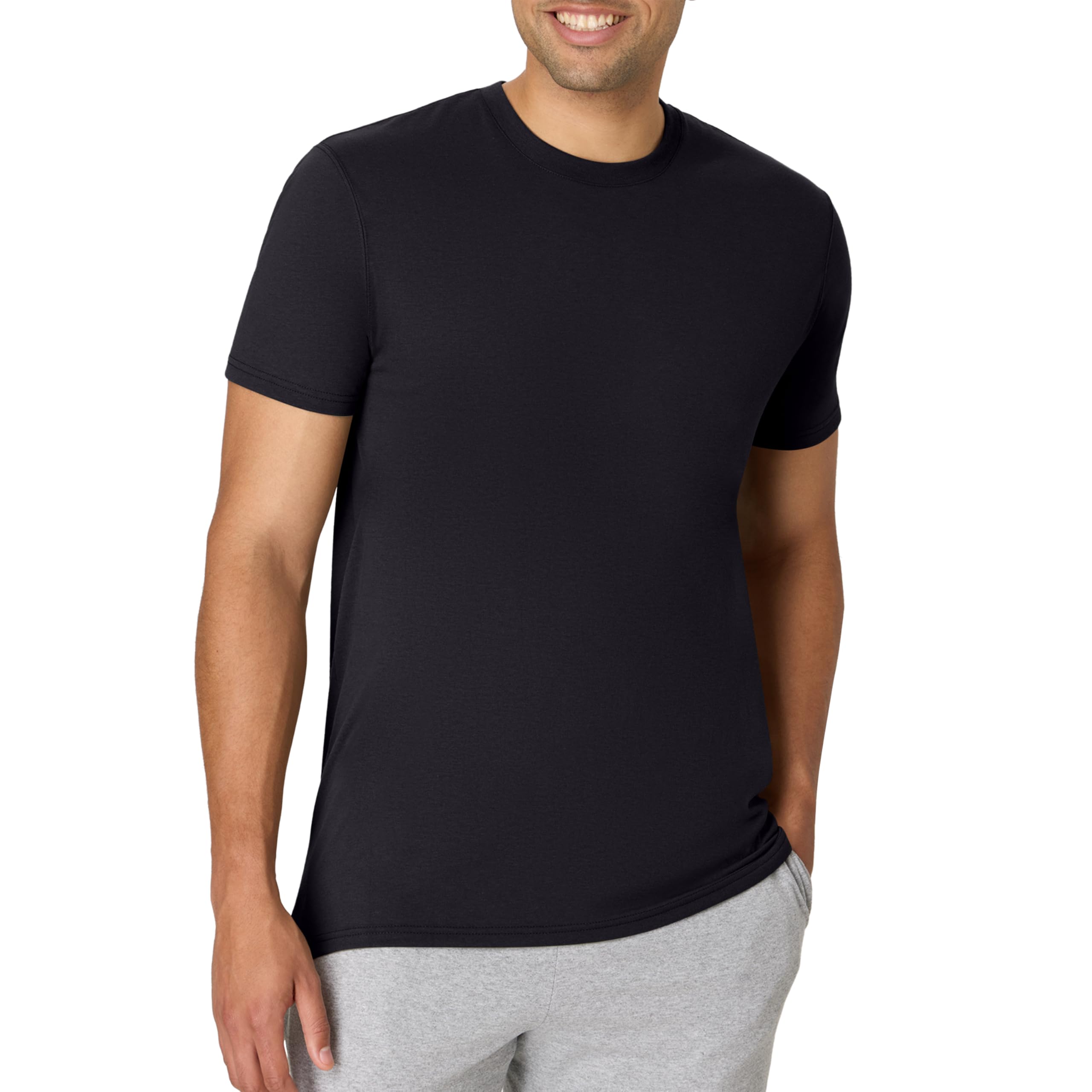 Hanes Men's Originals Lightweight T-Shirt, Crewneck T-Shirts for Men, Tri-Blend Tee