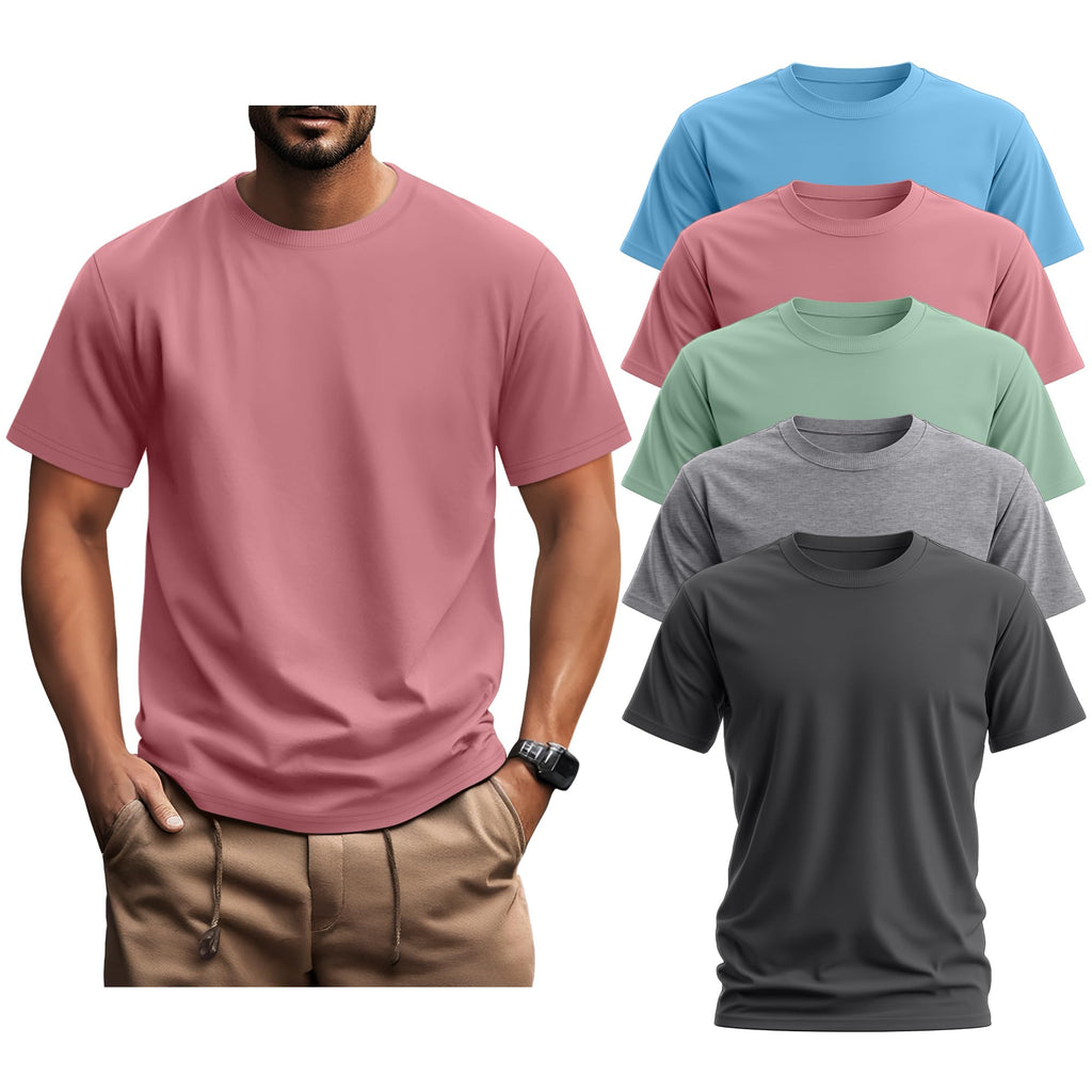 Hanes Men's Originals Lightweight T-Shirt, Crewneck T-Shirts for Men, Tri-Blend Tee