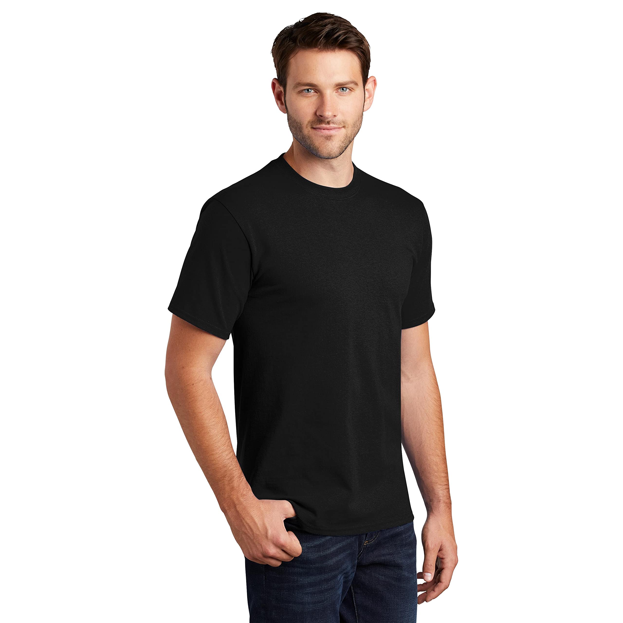 Clothe Co. Mens Heavyweight Cotton T-Shirt Plain Tee (Available in Big & Tall)
