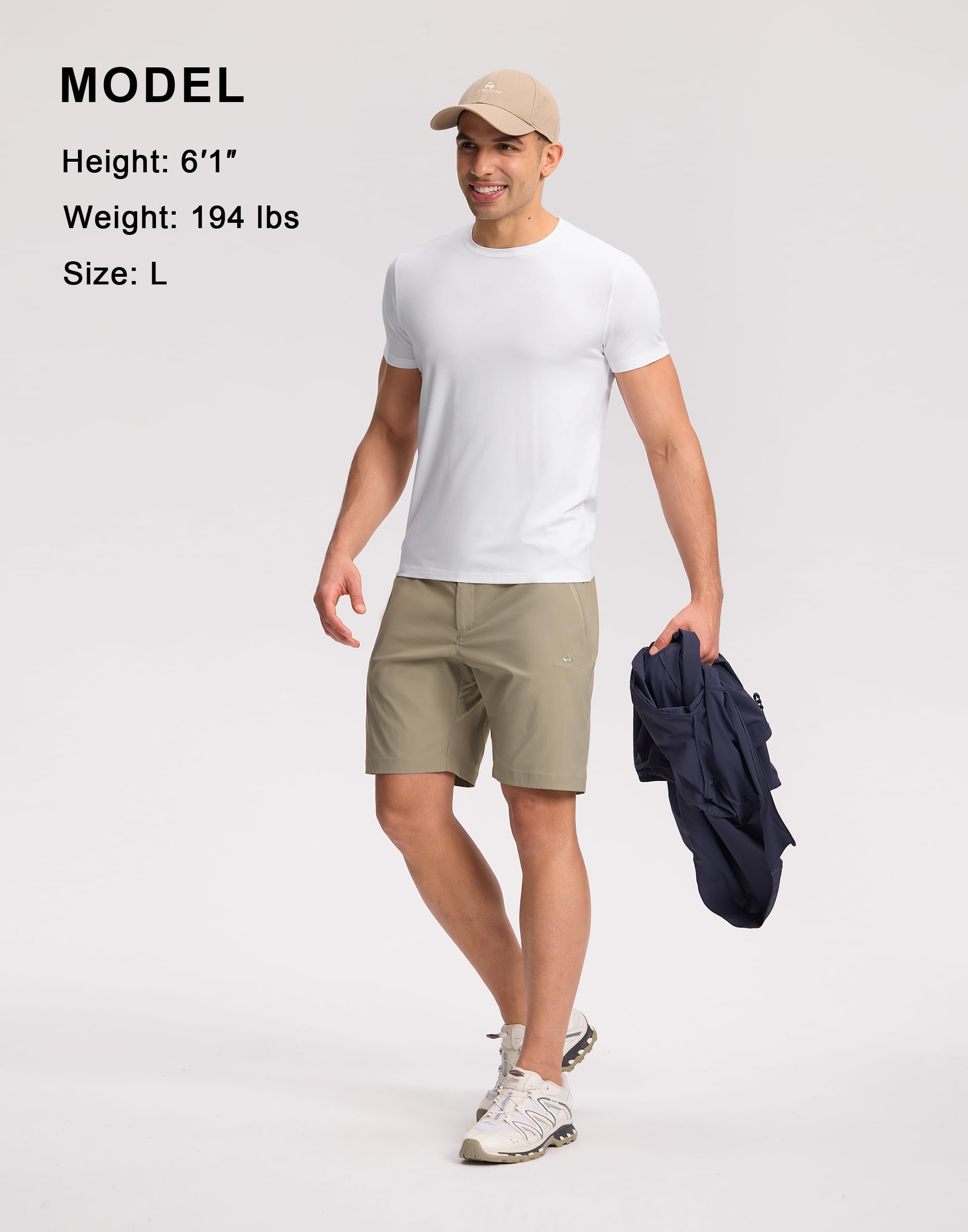Pioneer Camp Mens Bamboo Viscose T Shirt Ultra Soft Plain Tshirts for Men Cooling Crew Neck Casual Basic Tee Shirt Undershirt