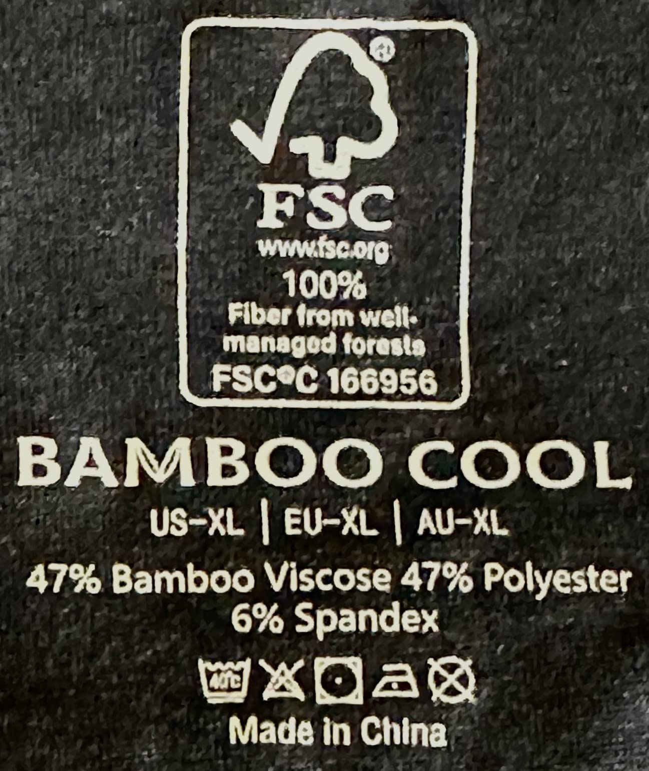 BAMBOO COOL Mens Undershirts Pack, Soft T Shirts for Men, Moisture Wicking Tees, Stretchy Breathable Crew Neck Inner Shirt