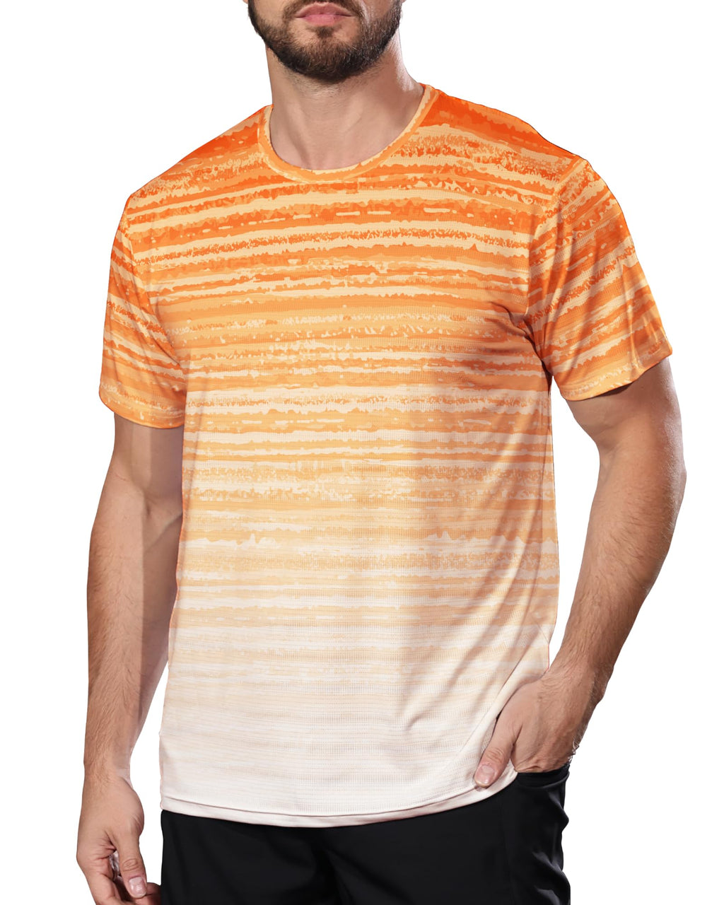 Hanes Men's Cool Dri Performance T-Shirt, Moisture-Wicking Short Sleeve Tee, 40+ UPF Protection, 2 Or 5 Pack