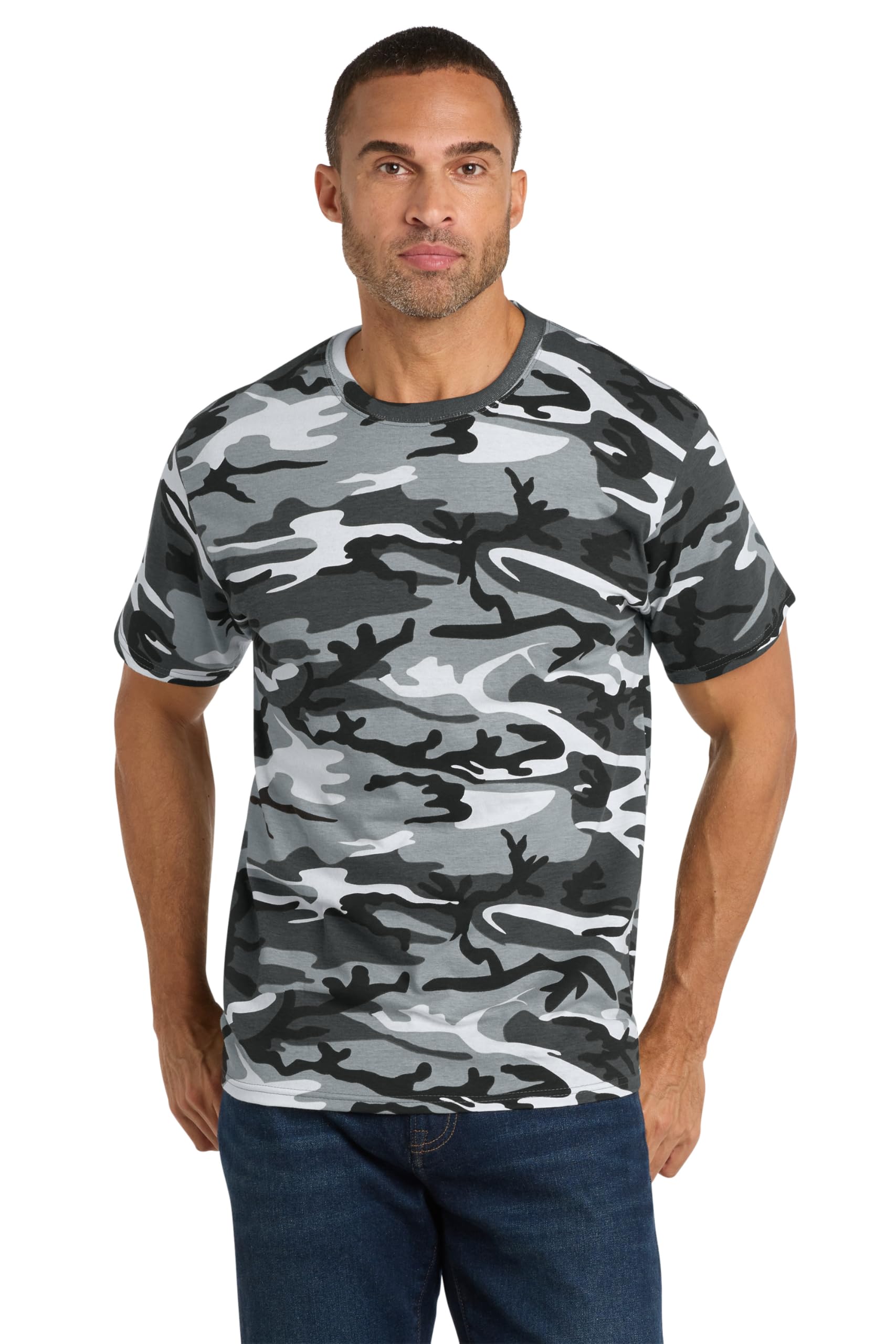 Clothe Co. Mens Heavyweight Cotton T-Shirt Plain Tee (Available in Big & Tall)
