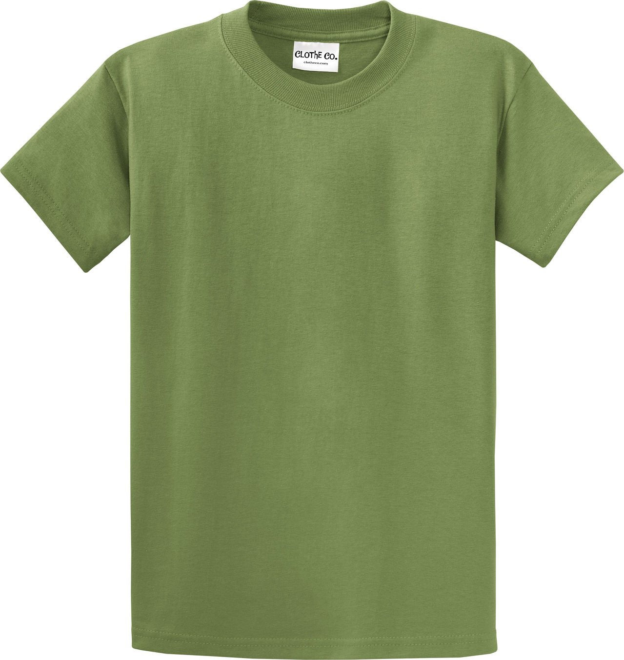 Clothe Co. Mens Heavyweight Cotton T-Shirt Plain Tee (Available in Big & Tall)