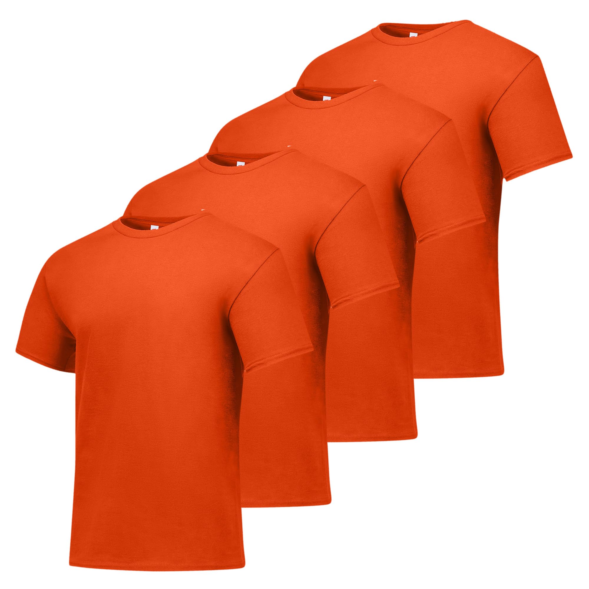 Hanes Men's T-Shirt Pack - 4-Pack - Essential-T Crewneck Cotton T-Shirts - Everyday Men's Tees - Big & Tall Available