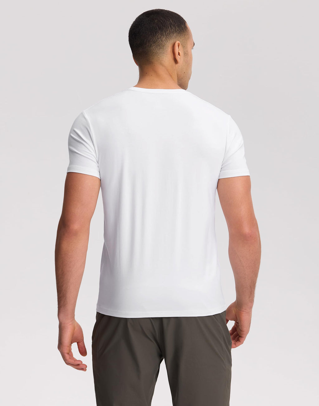 Pioneer Camp Mens Bamboo Viscose T Shirt Ultra Soft Plain Tshirts for Men Cooling Crew Neck Casual Basic Tee Shirt Undershirt