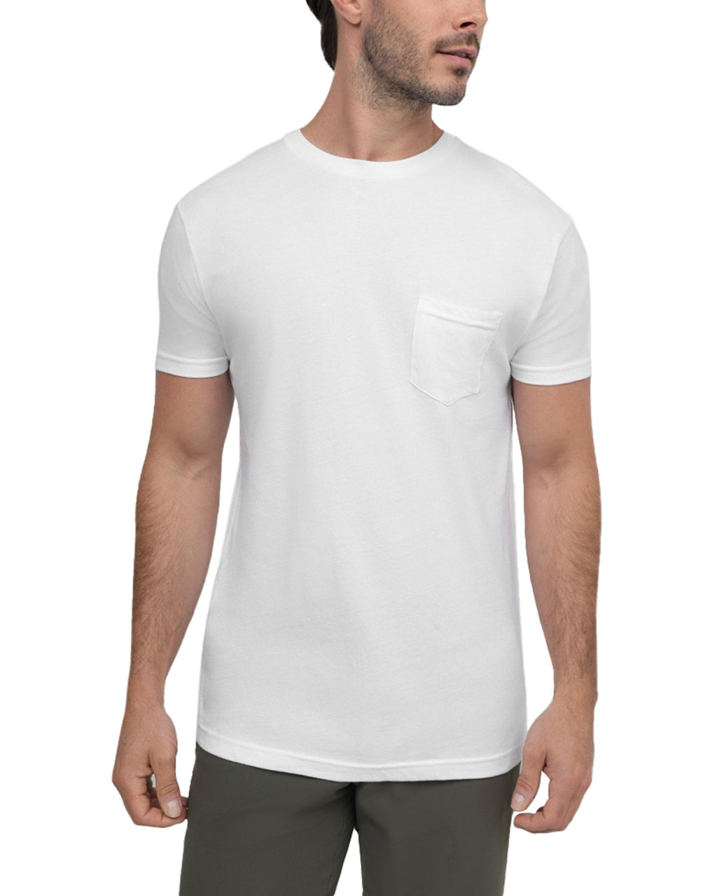INTO THE AM Mens T Shirts Soft Cotton Blend Crew Neck Tee S - 4XL Athletic Fit Plain Casual T-Shirt for Men