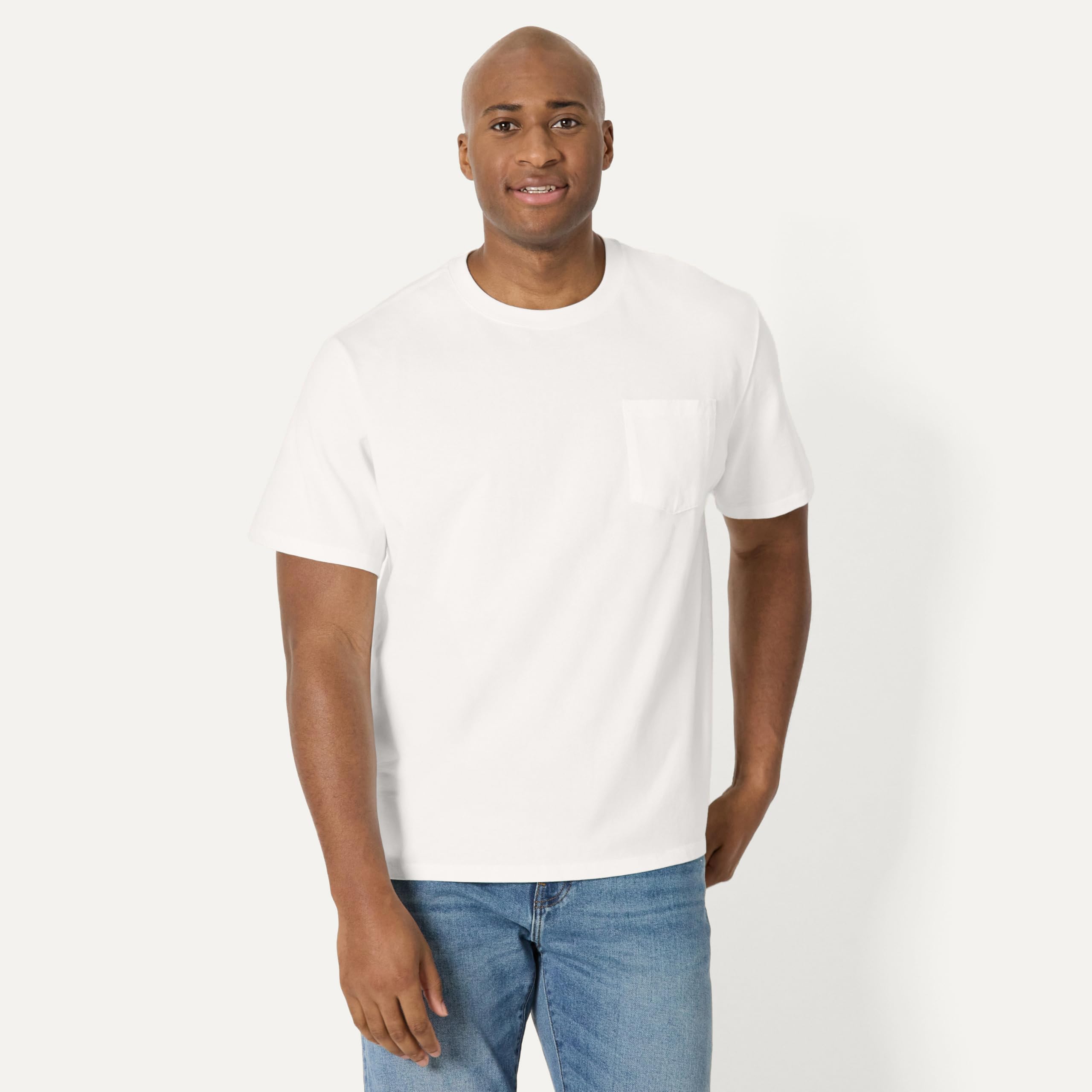 Amazon Essentials Men's Relaxed-Fit Heavyweight Cotton T-Shirt