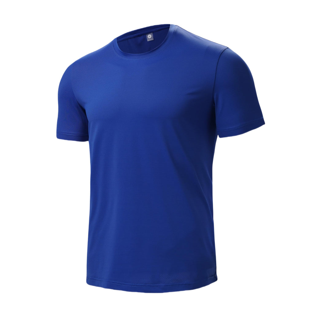 Men’s Short Sleeve Quick Dry Moisture Wicking Active Crew Neck T Shirt - Athletic Running Gym Workout Tee Tops
