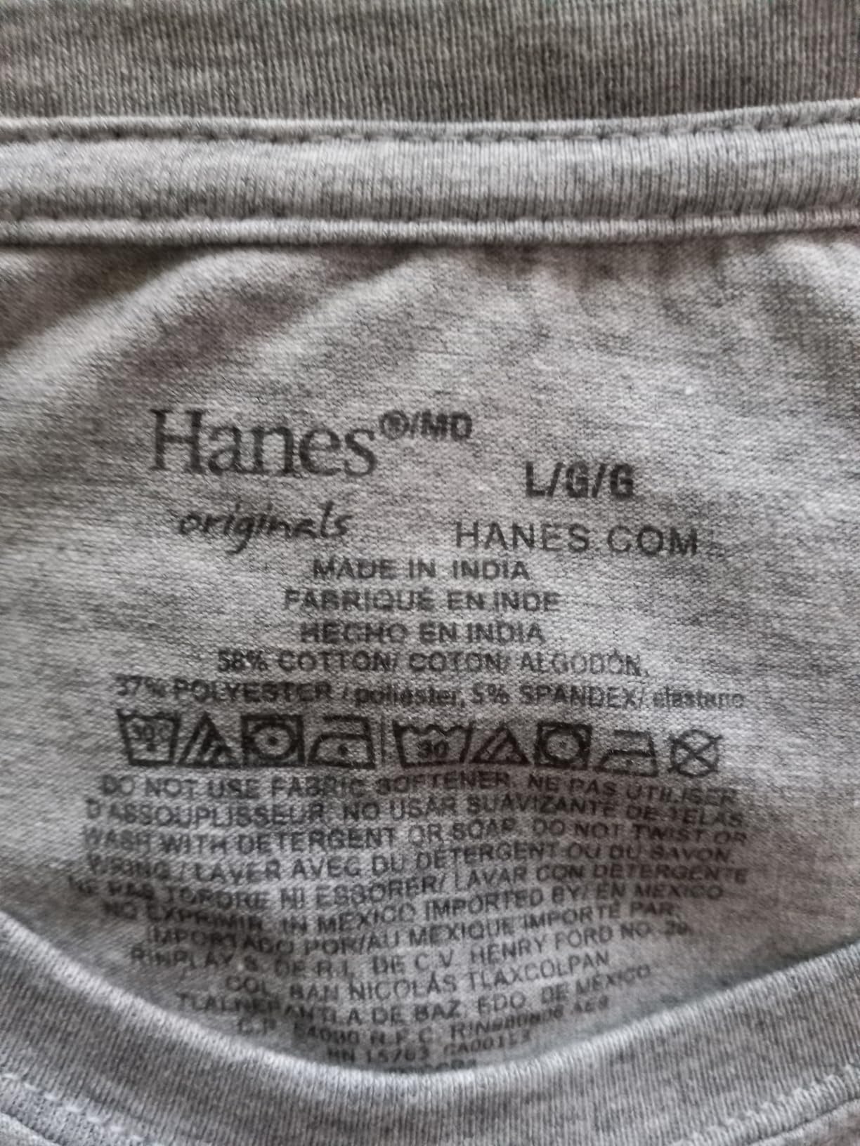 Hanes Men's Originals Lightweight T-Shirt, Crewneck T-Shirts for Men, Tri-Blend Tee