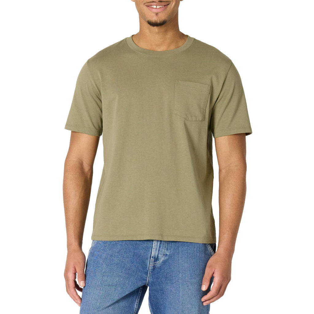 Amazon Essentials Men's Relaxed-Fit Heavyweight Cotton T-Shirt