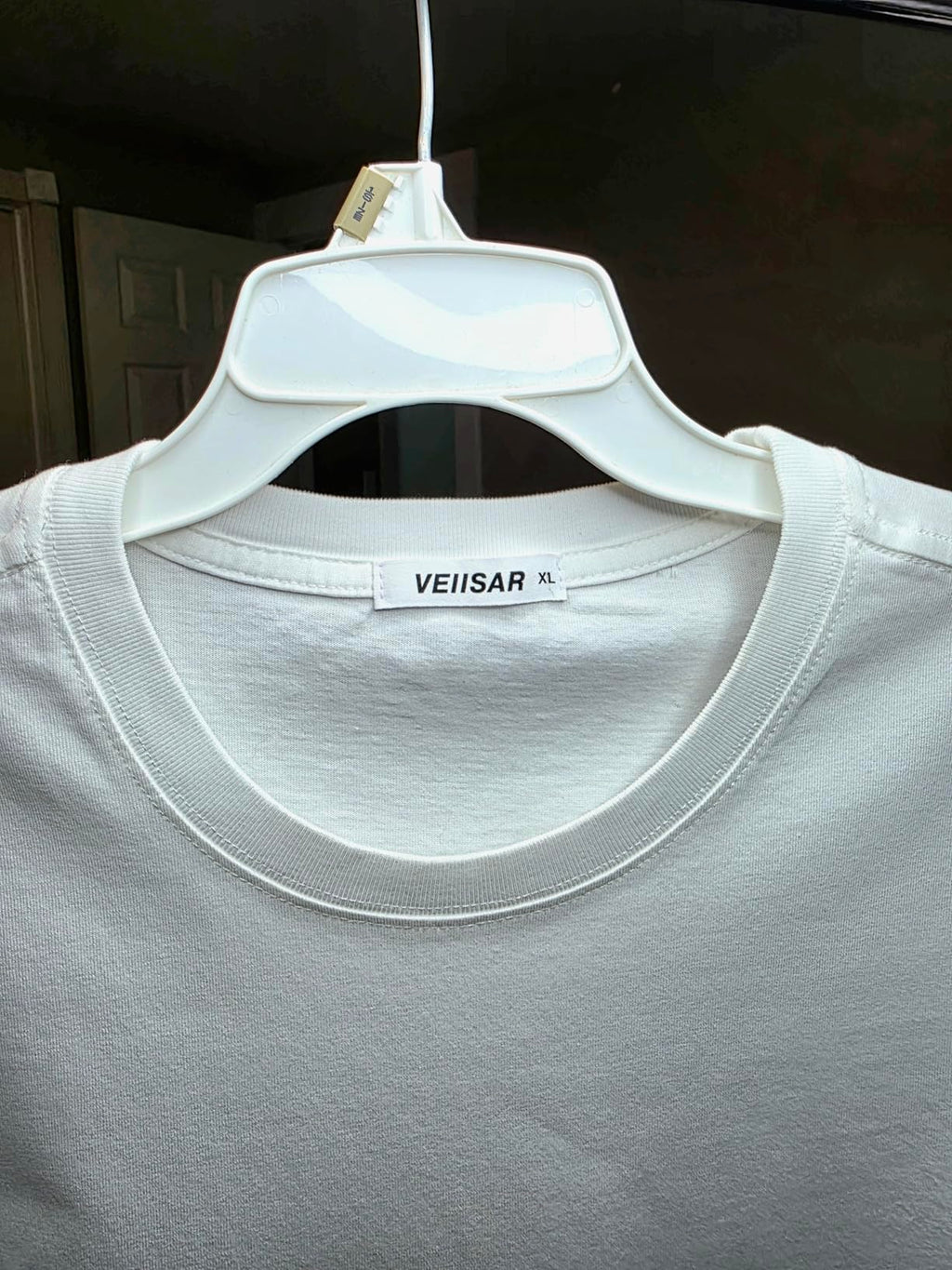 VEIISAR Men's Heavy Weight Crew Neck T-Shirt Mens Premium Cotton Tee - Pre Shrunk S-3XL