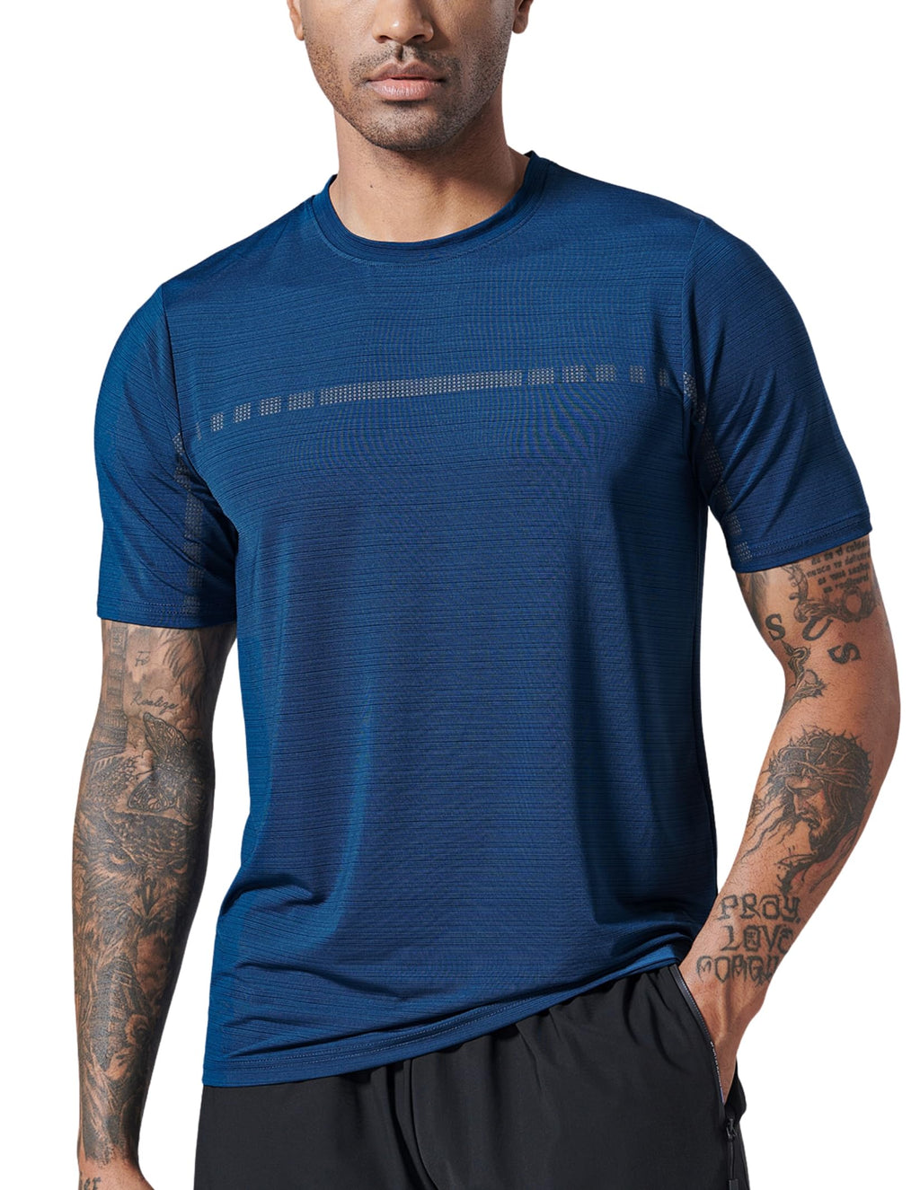 Hanes Men's Cool Dri Performance T-Shirt, Moisture-Wicking Short Sleeve Tee, 40+ UPF Protection, 2 Or 5 Pack
