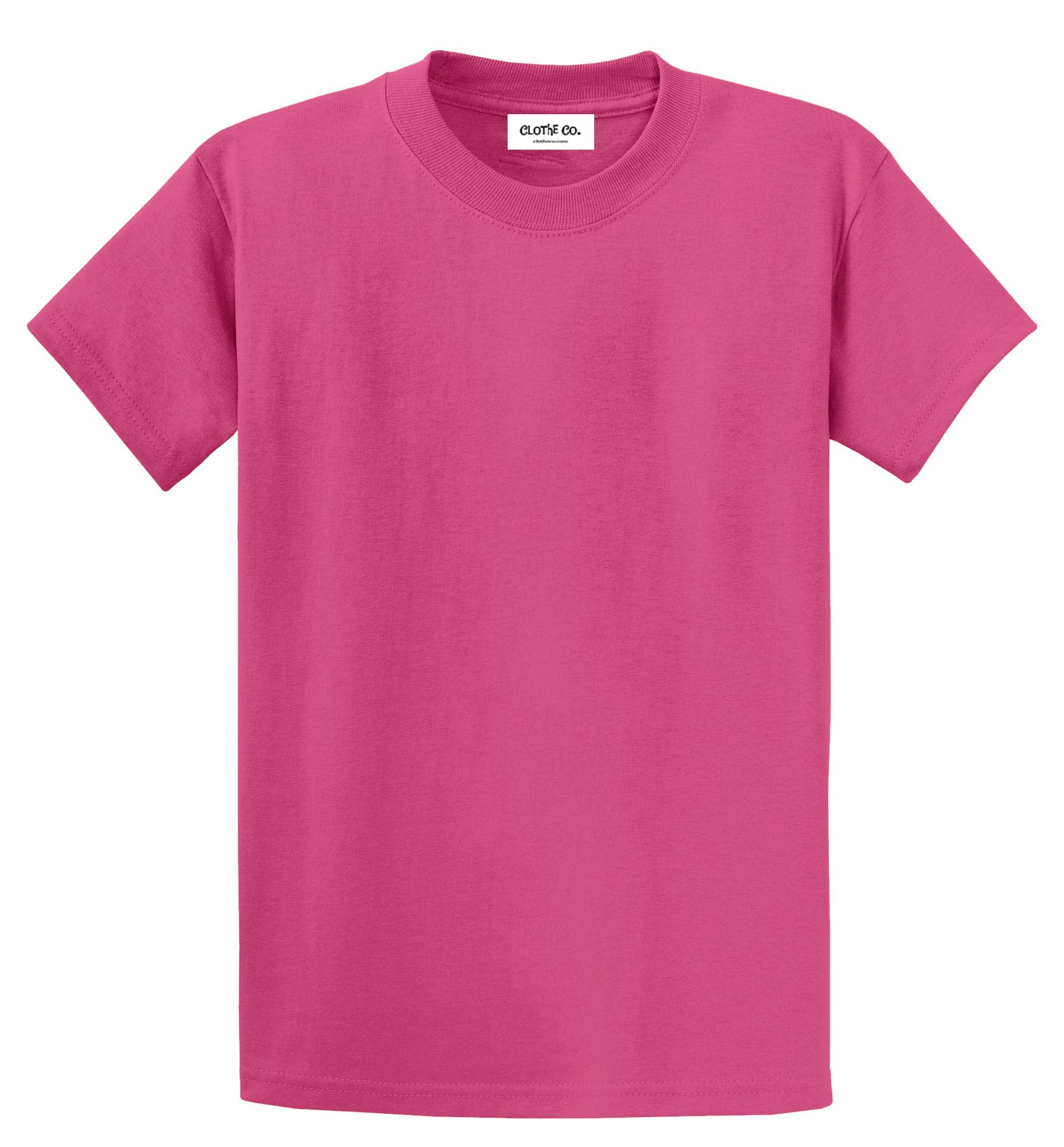 Clothe Co. Mens Heavyweight Cotton T-Shirt Plain Tee (Available in Big & Tall)