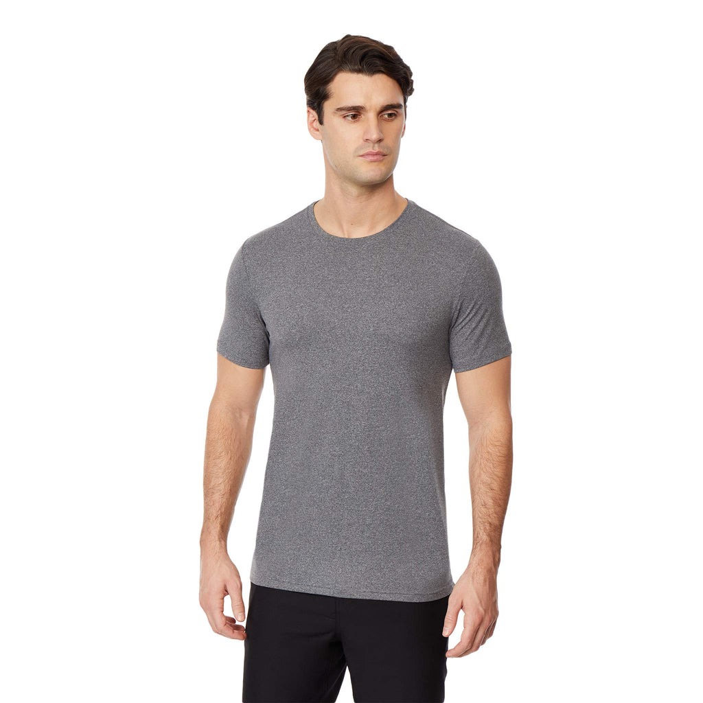 32 Degrees Men's Cool Classic Crewneck T-Shirt, Anti-Odor, Quick Drying, 4-Way Stretch