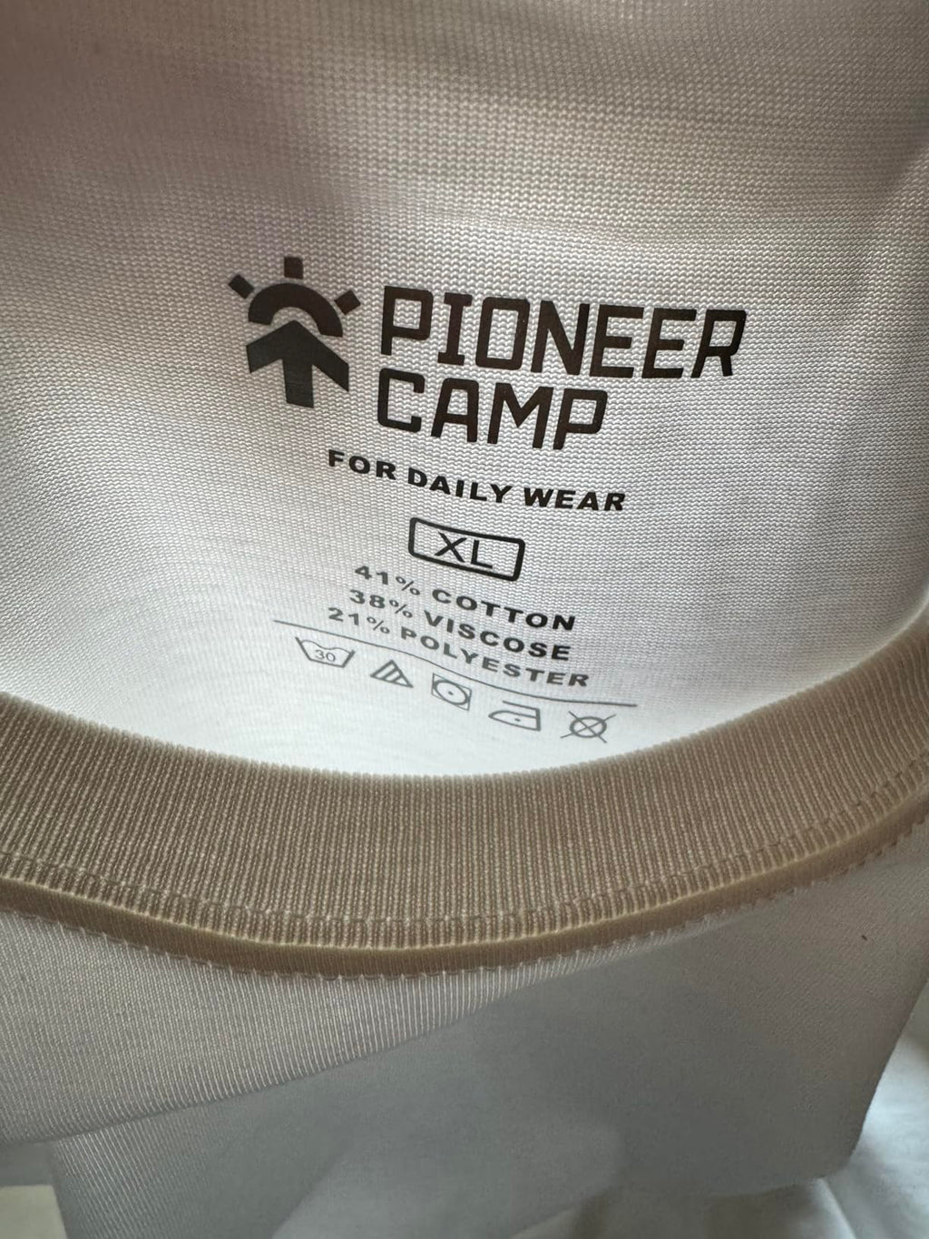 Pioneer Camp Mens Bamboo Viscose T Shirt Ultra Soft Plain Tshirts for Men Cooling Crew Neck Casual Basic Tee Shirt Undershirt