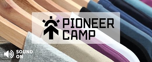 Pioneer Camp Mens Bamboo Viscose T Shirt Ultra Soft Plain Tshirts for Men Cooling Crew Neck Casual Basic Tee Shirt Undershirt