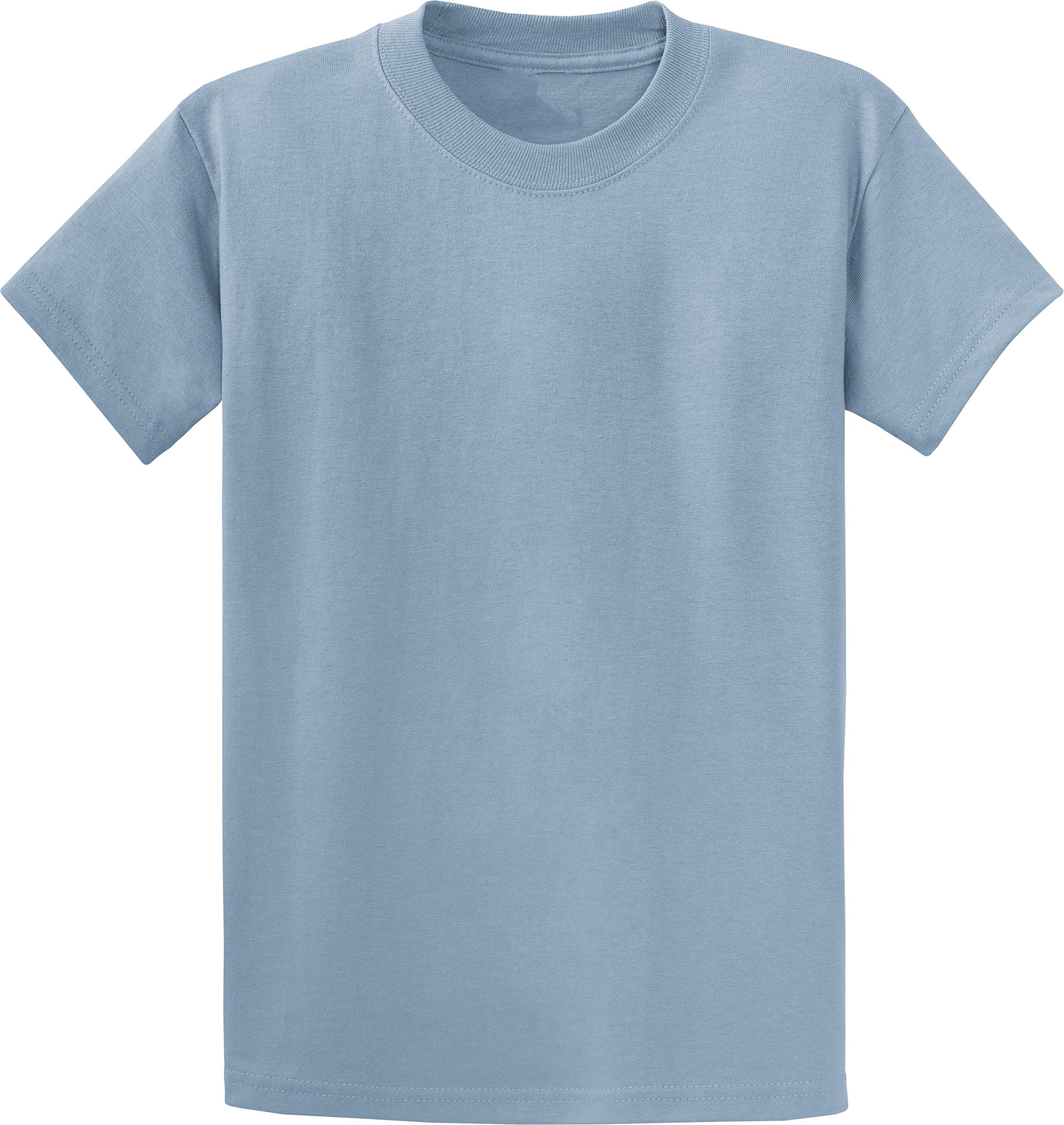 Clothe Co. Mens Heavyweight Cotton T-Shirt Plain Tee (Available in Big & Tall)