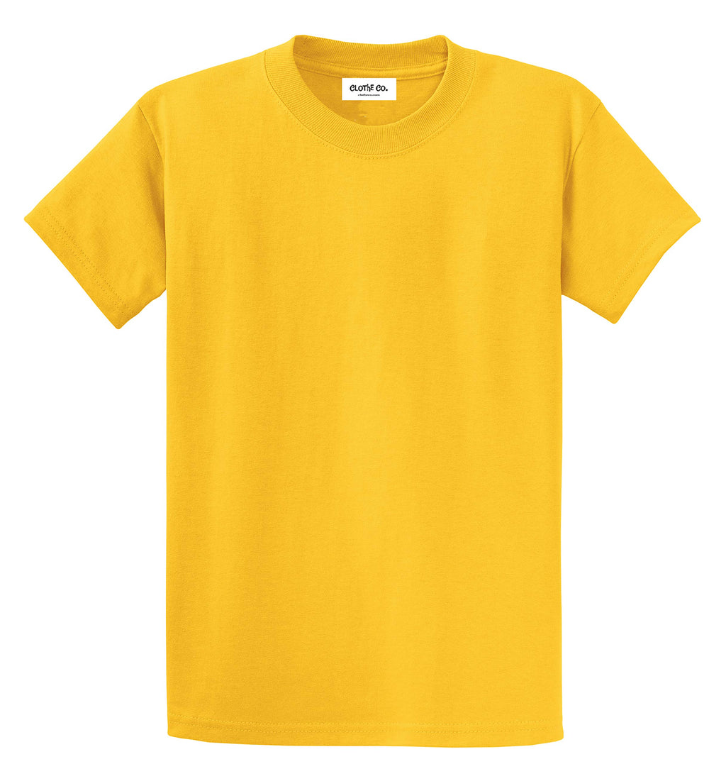 Clothe Co. Mens Heavyweight Cotton T-Shirt Plain Tee (Available in Big & Tall)